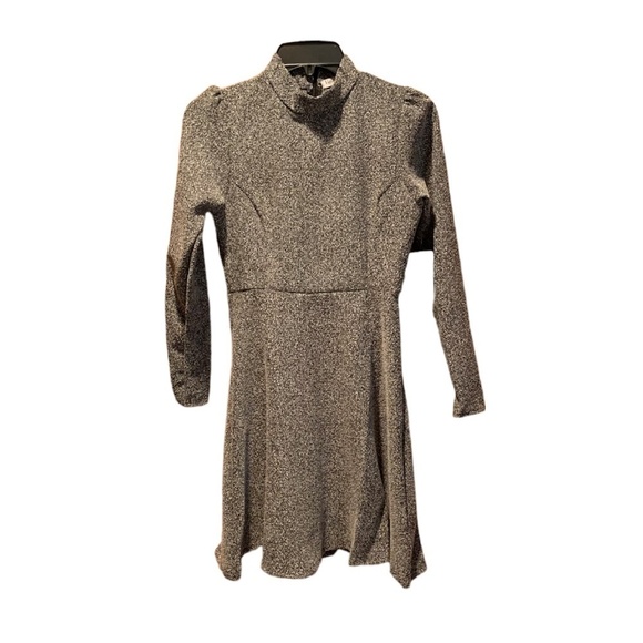 Velvet Torch Mock Neck Fit and Flare Dress Medium NWT - Picture 1 of 6